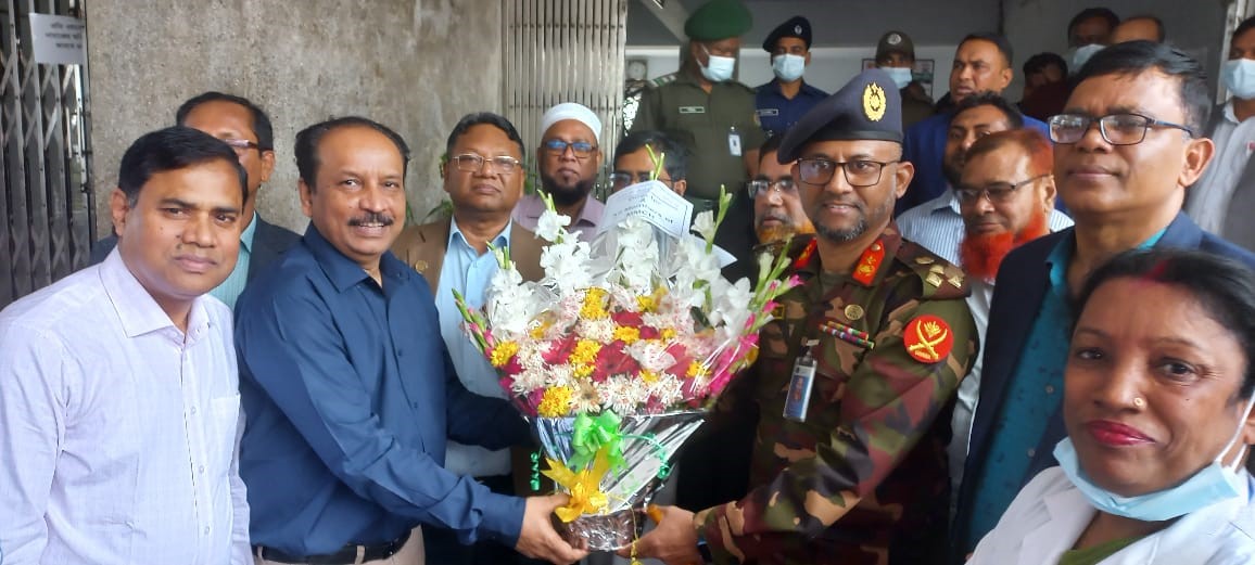 মহা পরিচালক (স্বাস্থ্য) ও মহা পরিচালক (শিক্ষা) মহোদয়ের ময়মমনসিংহ মেডিকেল কলেজ হাসপাতাল পরিদর্শন।