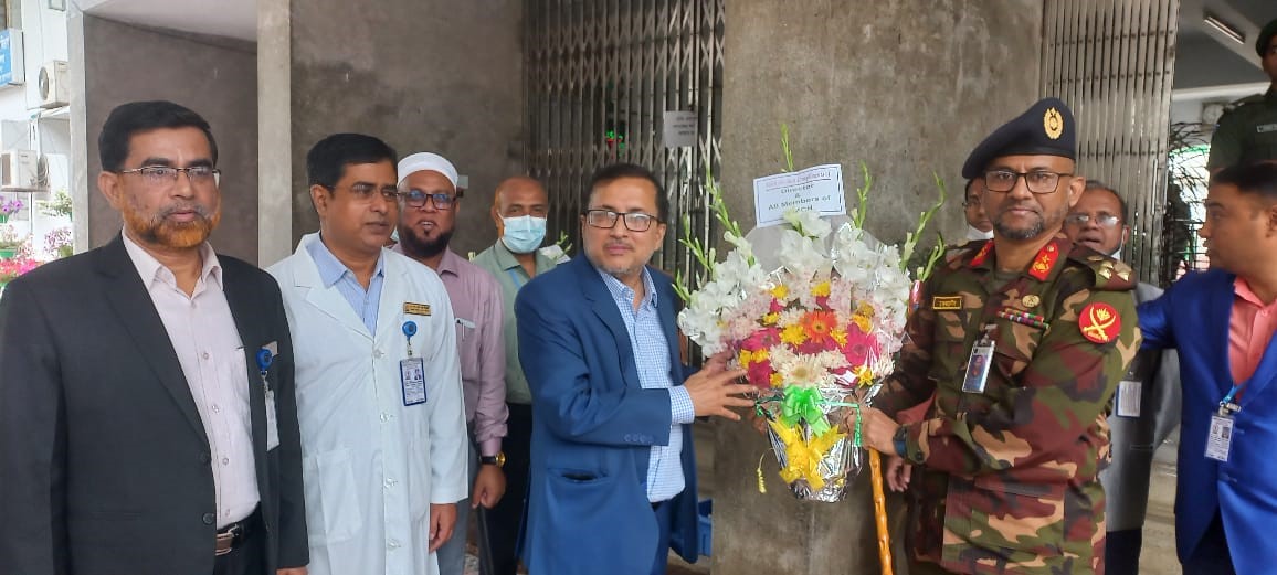 মহা পরিচালক (স্বাস্থ্য) ও মহা পরিচালক (শিক্ষা) মহোদয়ের ময়মমনসিংহ মেডিকেল কলেজ হাসপাতাল পরিদর্শন।