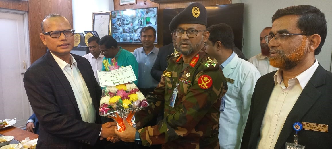 মহা পরিচালক (স্বাস্থ্য) ও মহা পরিচালক (শিক্ষা) মহোদয়ের ময়মমনসিংহ মেডিকেল কলেজ হাসপাতাল পরিদর্শন।
